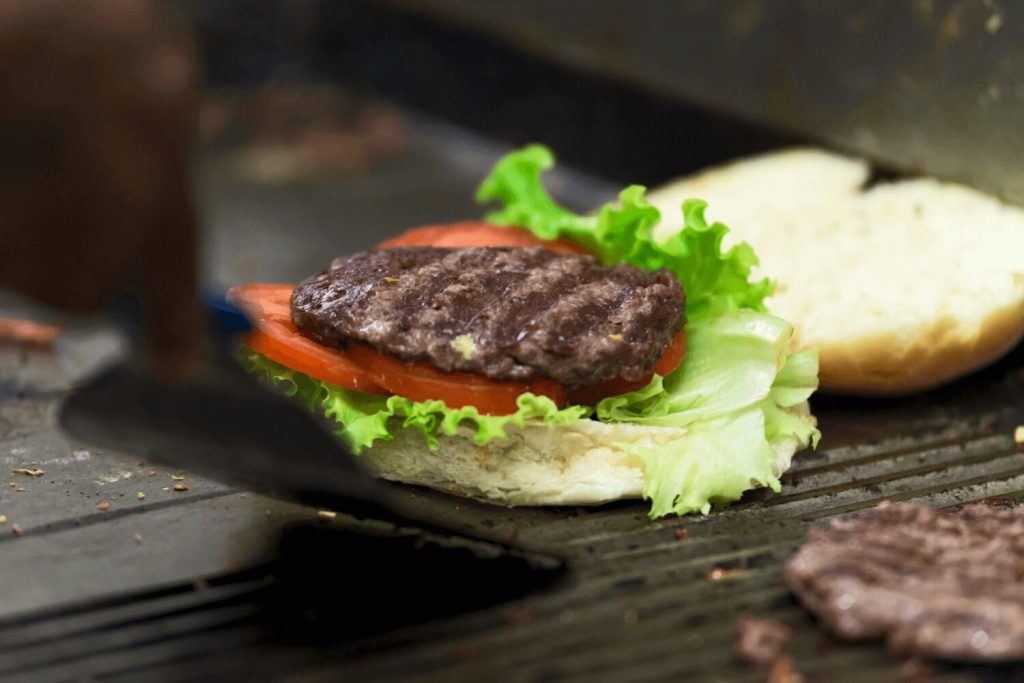 hamburger carne italiana